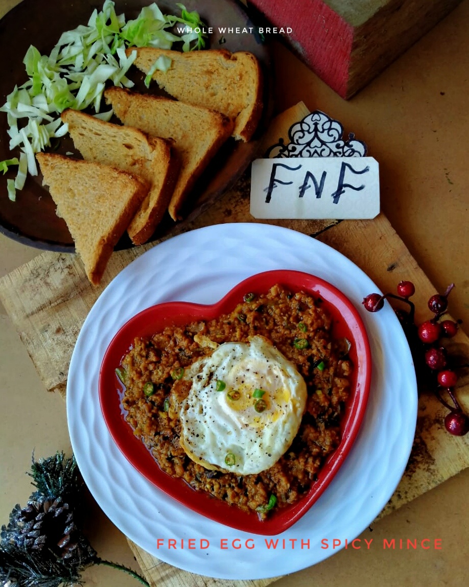 Fried Egg With Mince By Zoha Omer