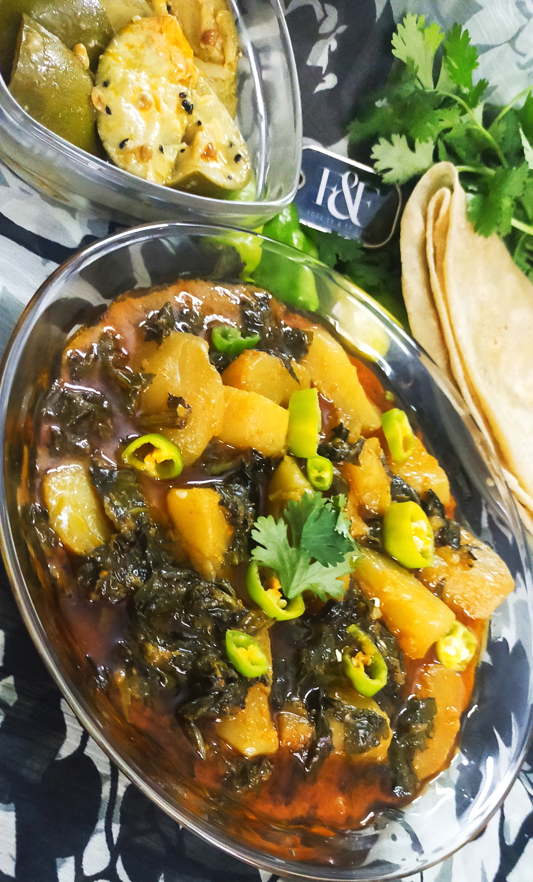 Aaloo Palak By Arfa Ovais