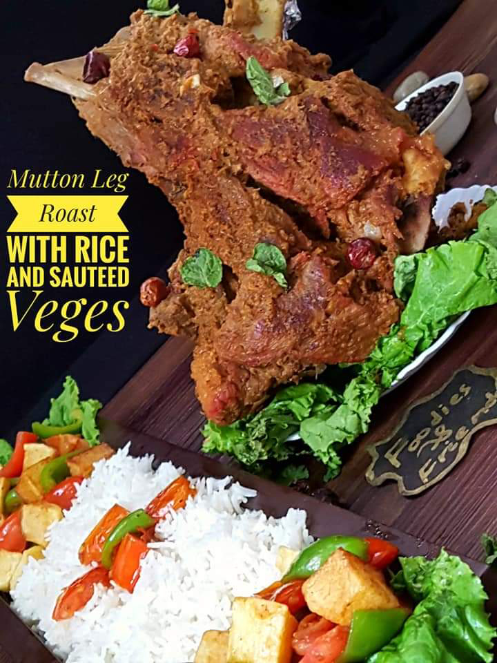 Mutton Leg Roast By Farah Uzair