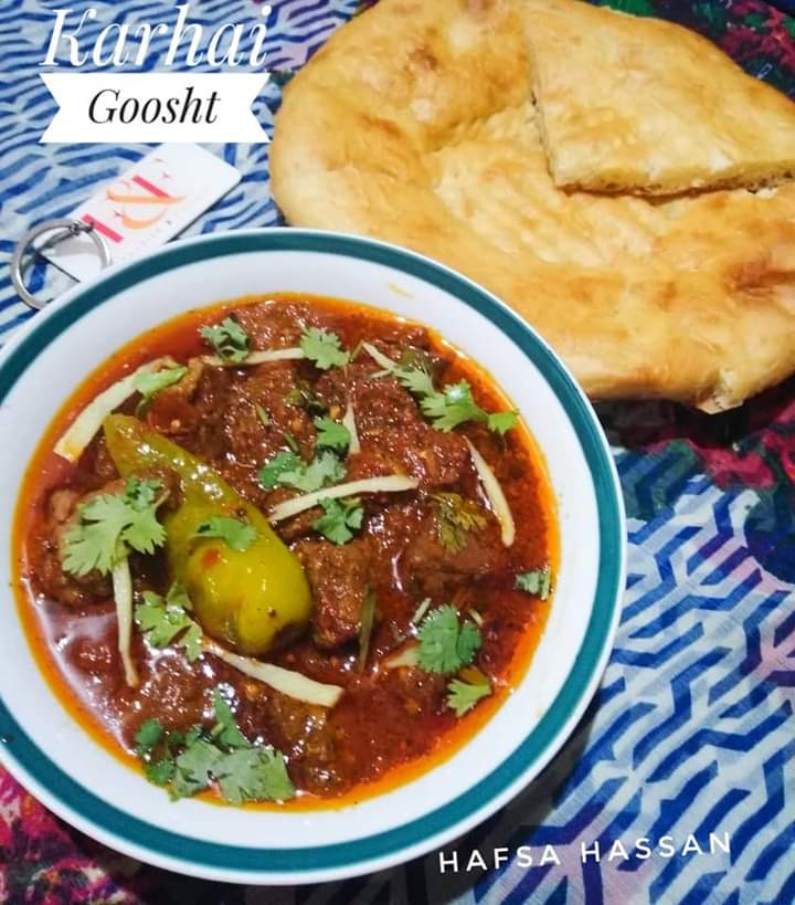 Mutton karahi Ghosht By Hafsa Hassan